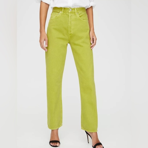 Agolde Matcha 90s Straight Leg Jeans - Picture 7 of 13